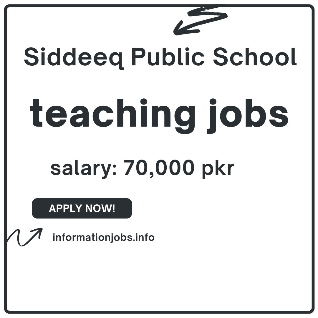 teaching jobs in Islamabad