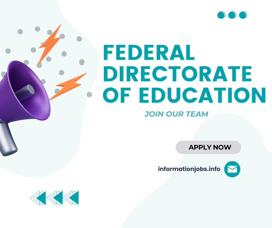 federal directorate of education jobs